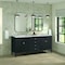 James Martin Vanities 72'' Double Vanity, Carbon Oak w/ 3 CM Victorian Silver Quartz Top 485-V72-CBO-3VSL - alternate 5
